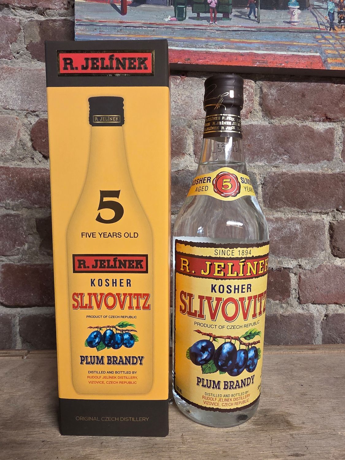 R. Jelínek 5year Plum Brandy 700ml