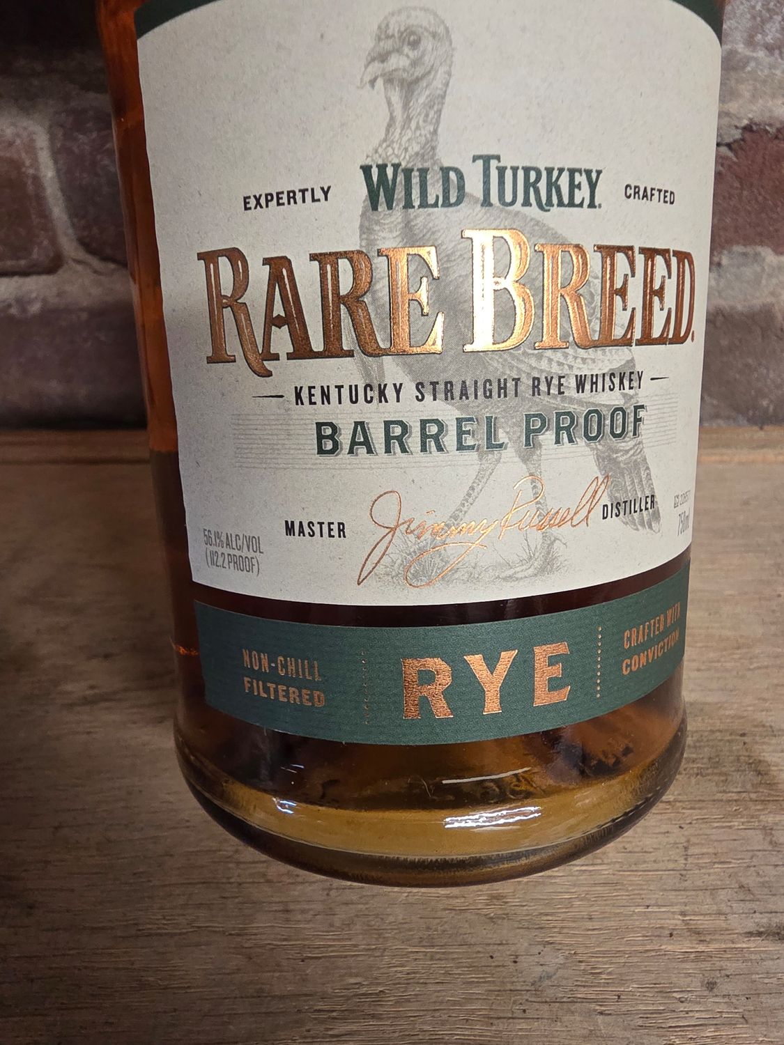 Wild Turkey Rare Breed Rye Barrel Proof 750ml