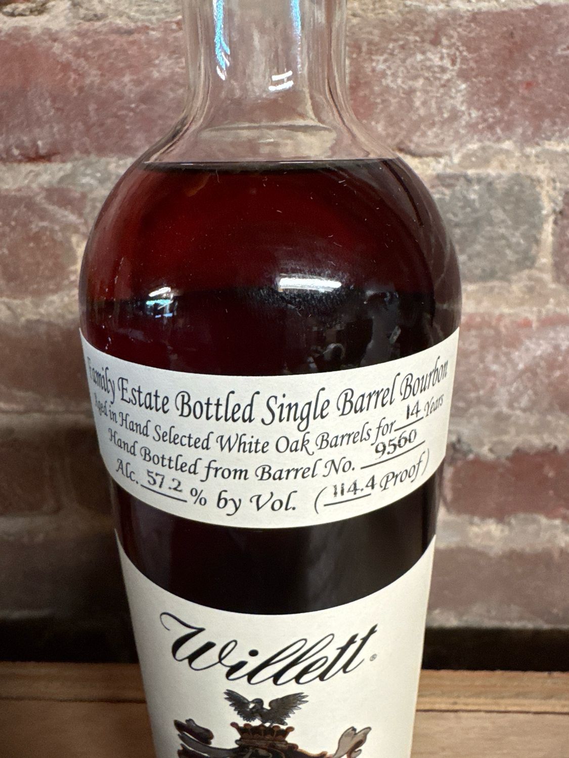 Willet 14year “Shakedown Street” Bourbon 750ml