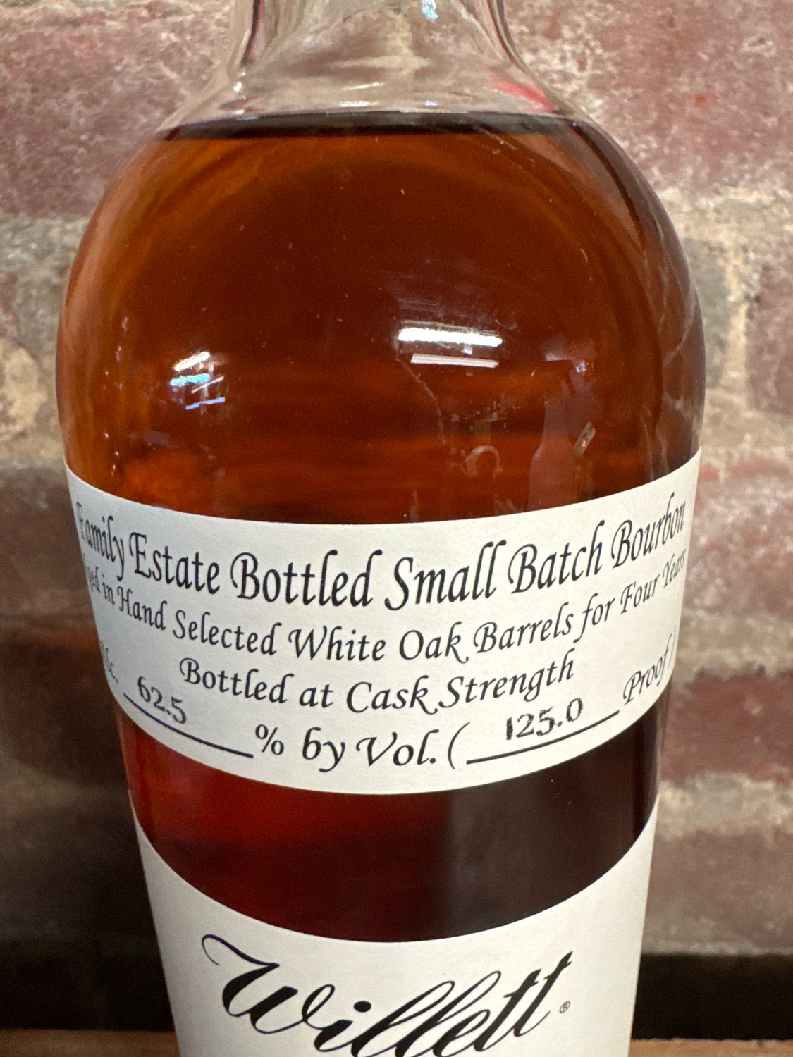 Willet 4 Year Bourbon 750ml