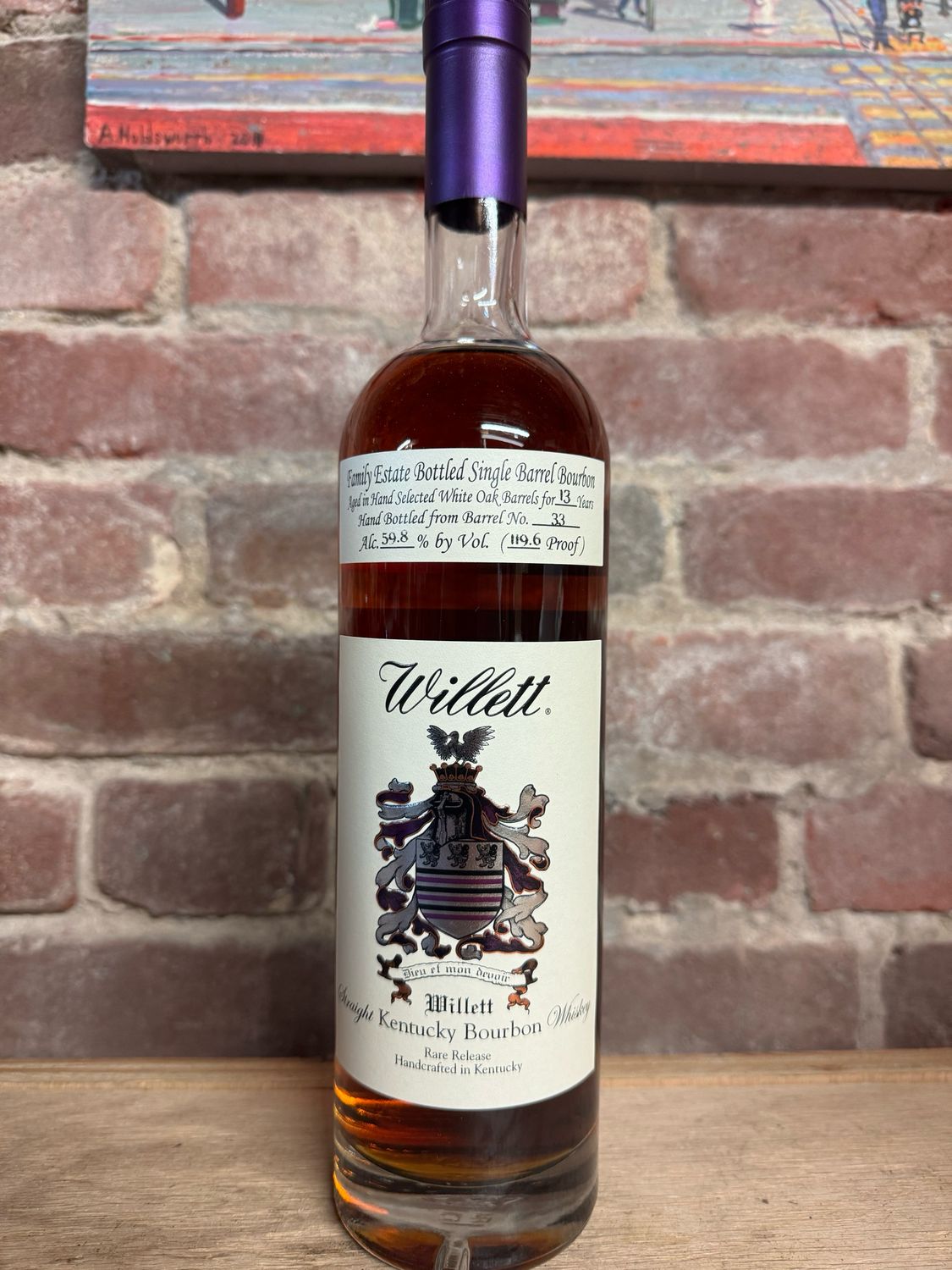 Willet 13year “Hell In A Bucket” Bourbon 750ml