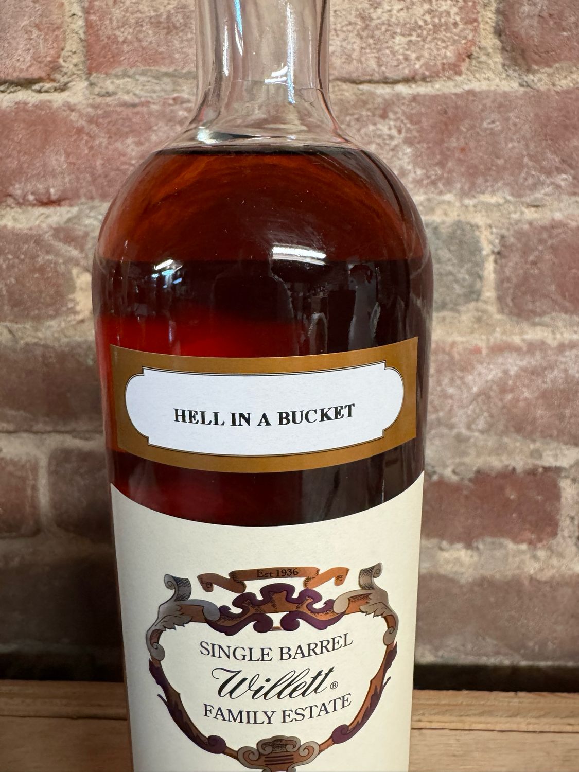 Willet 13year “Hell In A Bucket” Bourbon 750ml