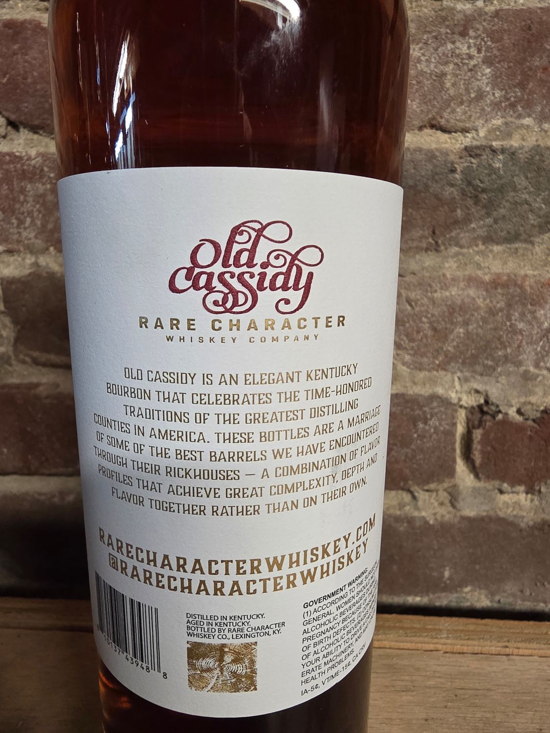 Old Cassidy Rare Character 750ml