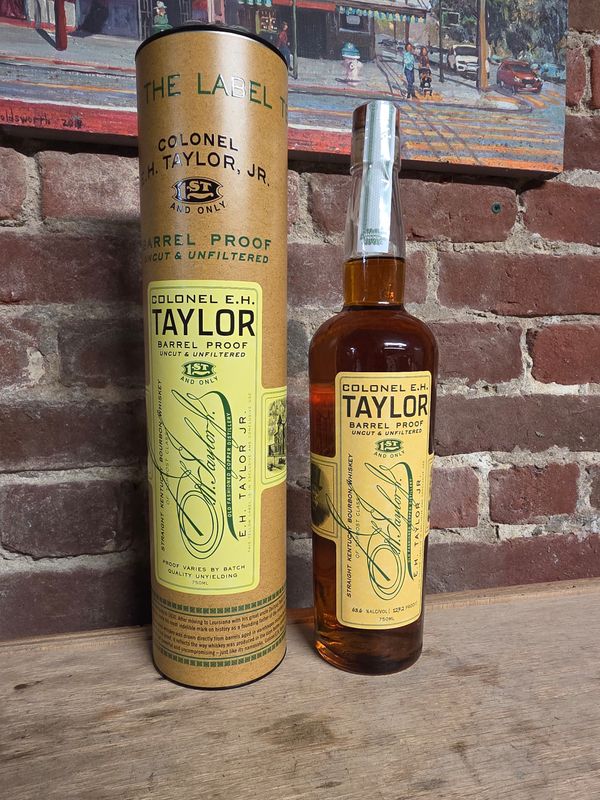 Colonel E.H Taylor Barrel Proof 127.2proof  750ml
