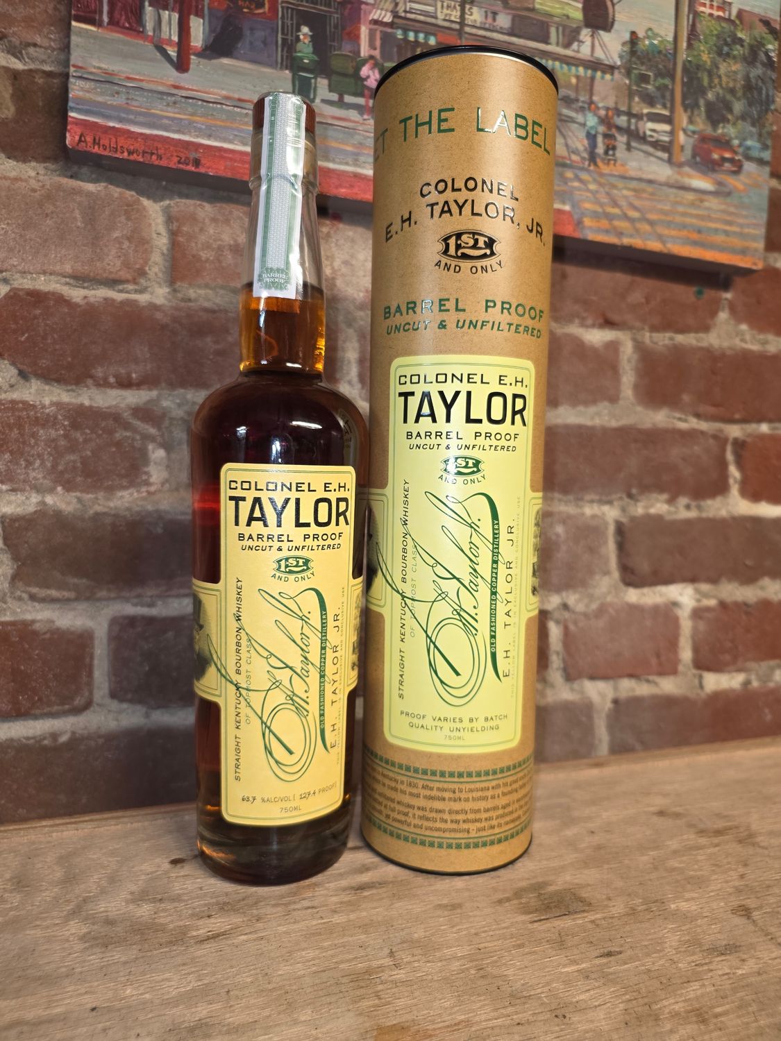 Colonel E.H Taylor Barrel Proof 127.4proof  750ml