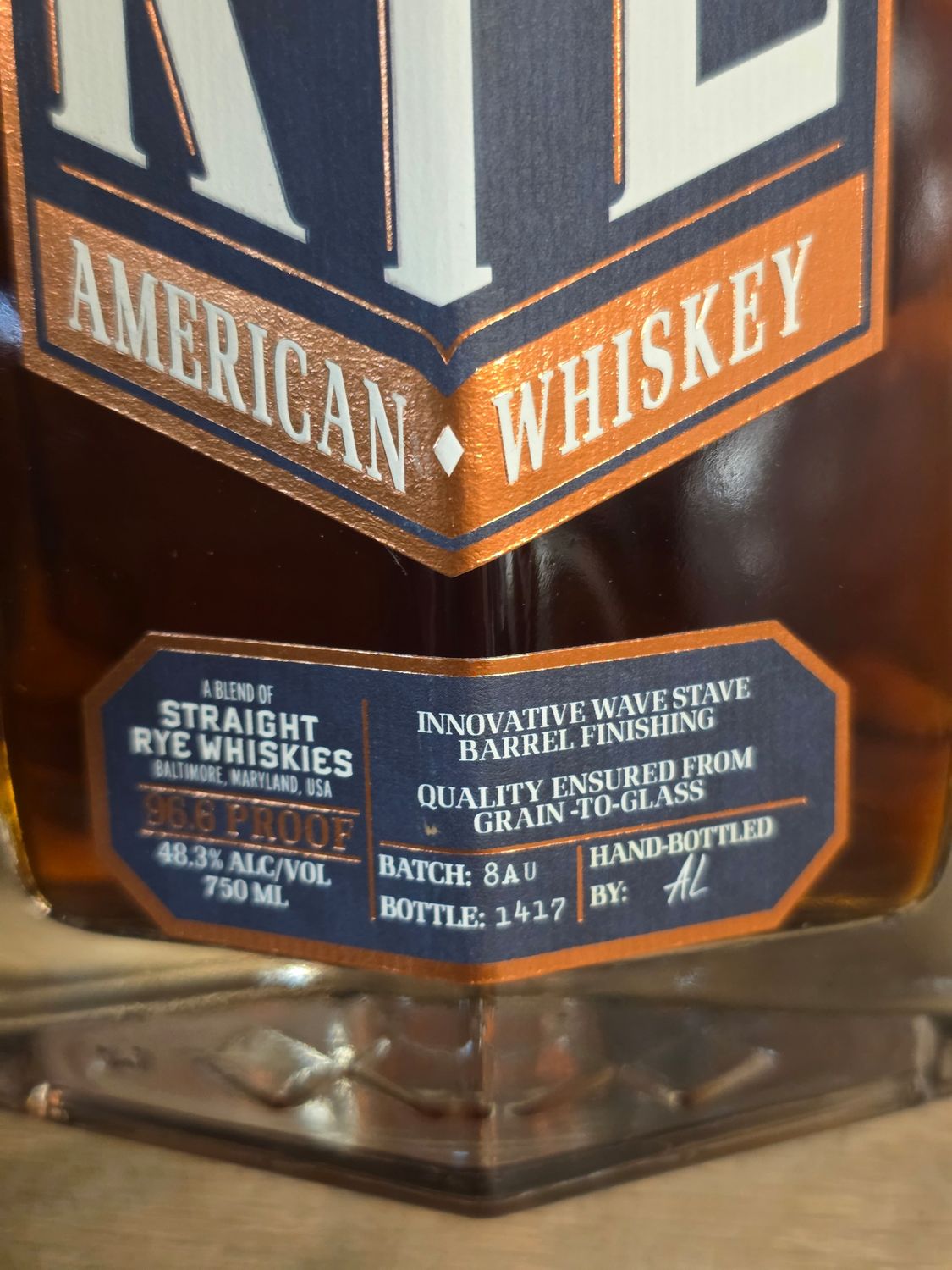 Sagamore Rye Double Oak 750ml