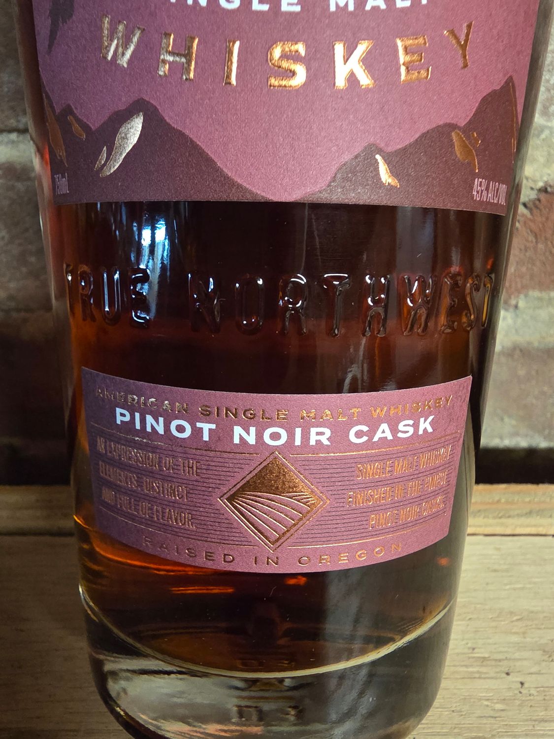 Westward American Single Malt Pinot Noir Cask 750ml
