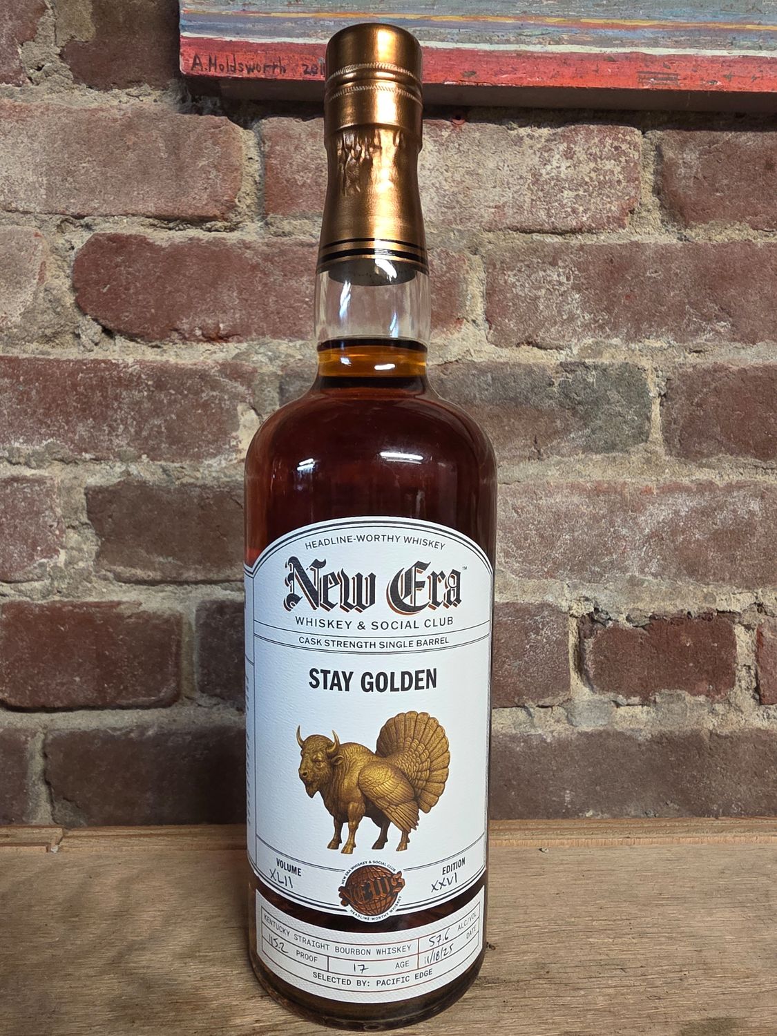 New Era Whiskey Stay Golden 17year 750ml