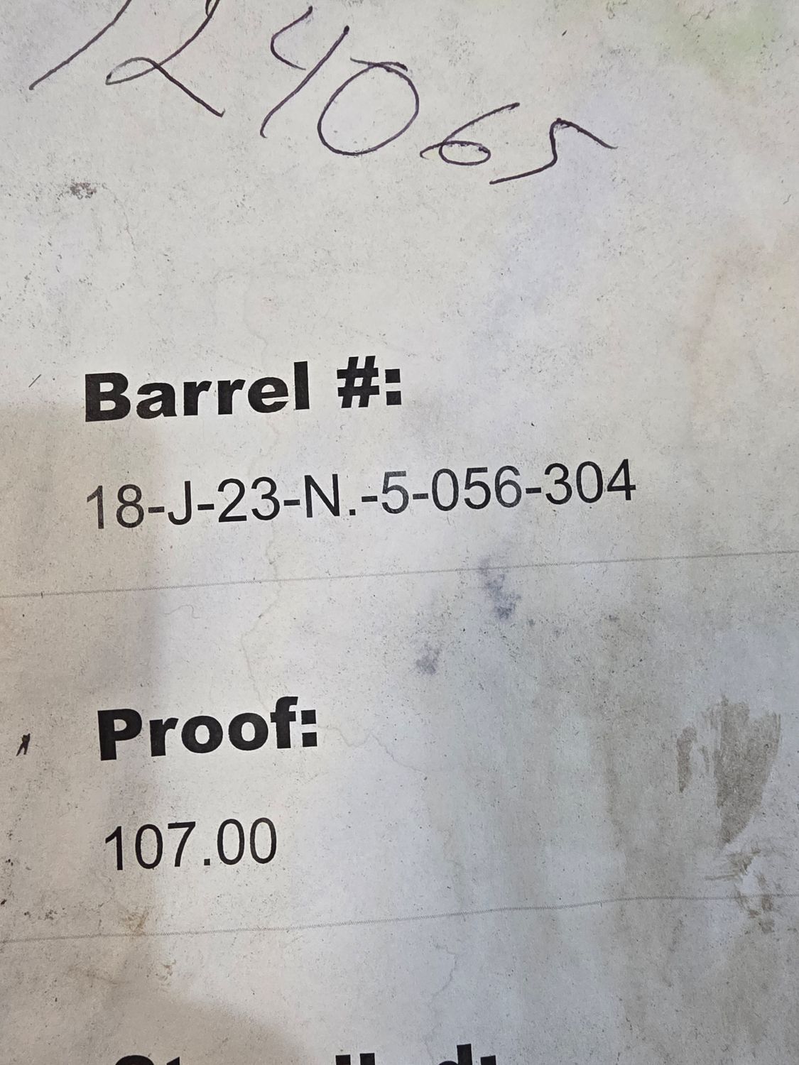 Weller 107 "Whoa Mama, We're Back" 750ml