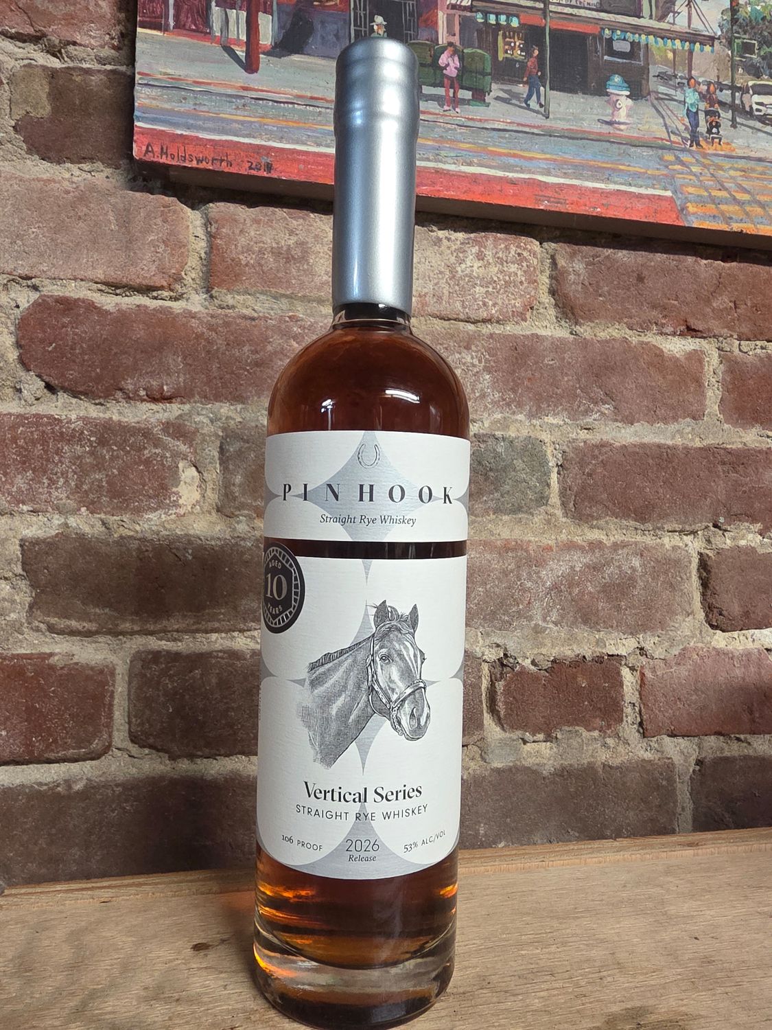 Pinhook 10year Straight Rye 2026 750ml