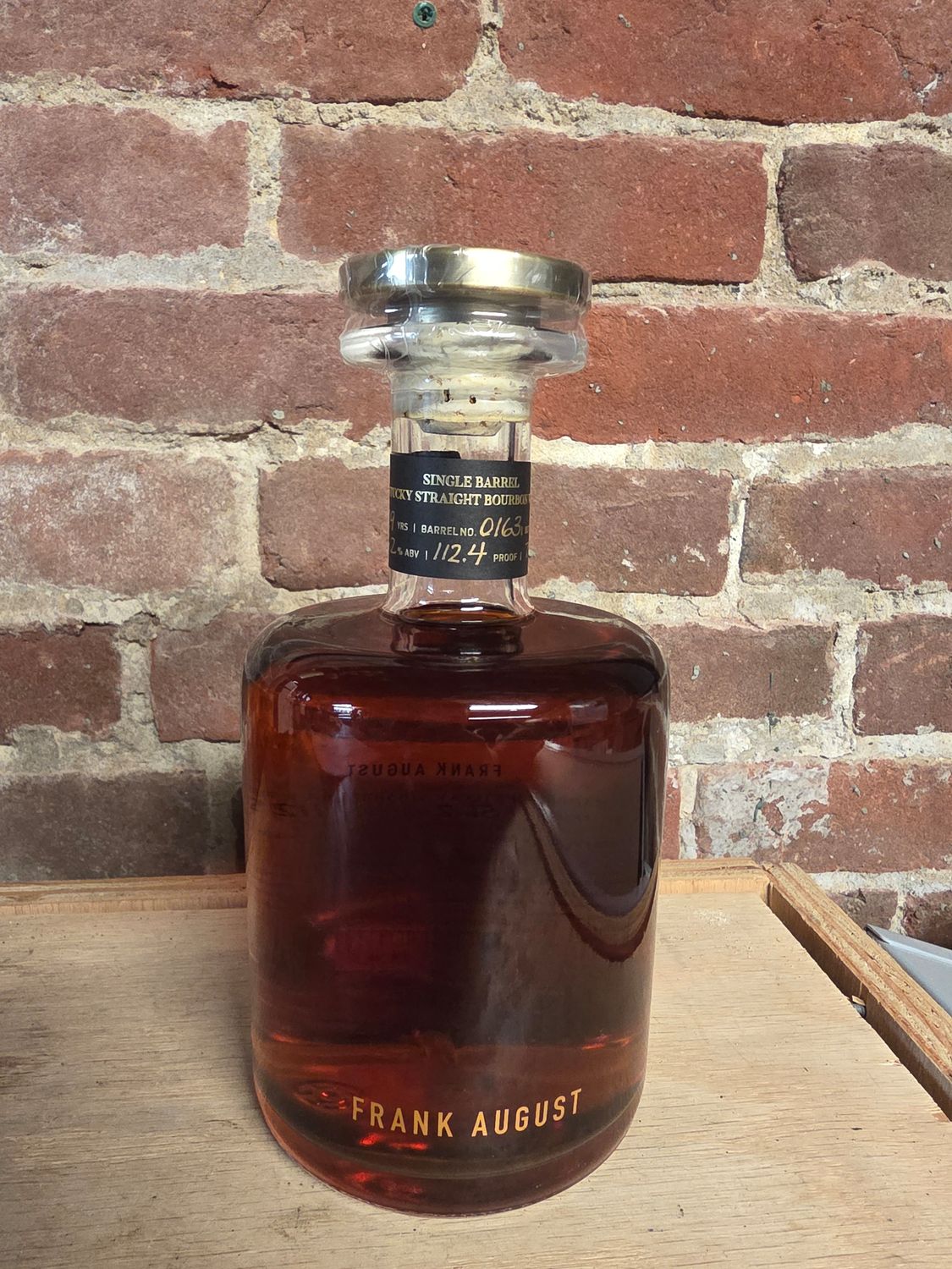 Frank August 7year Single Barrel 750ml