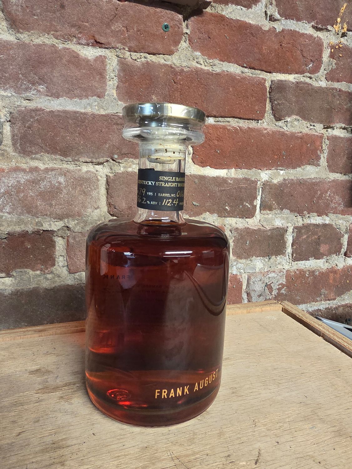 Frank August 7year Single Barrel 750ml