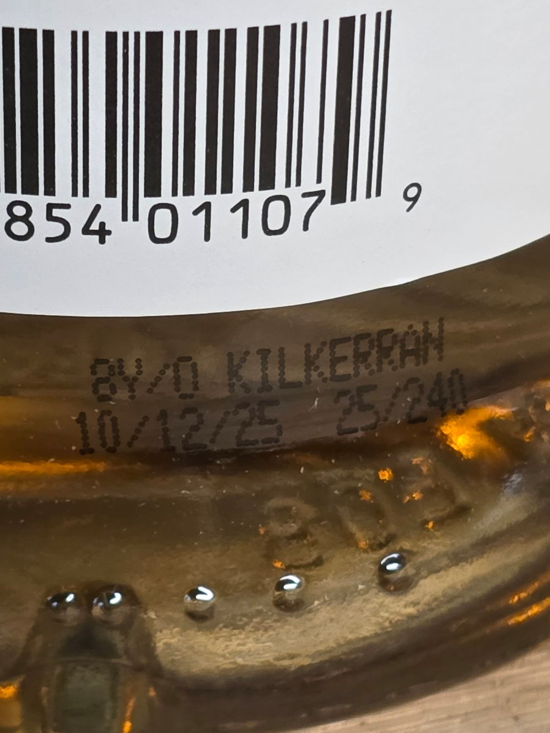 Kilkerran 8year Bourbon Cask 700ml