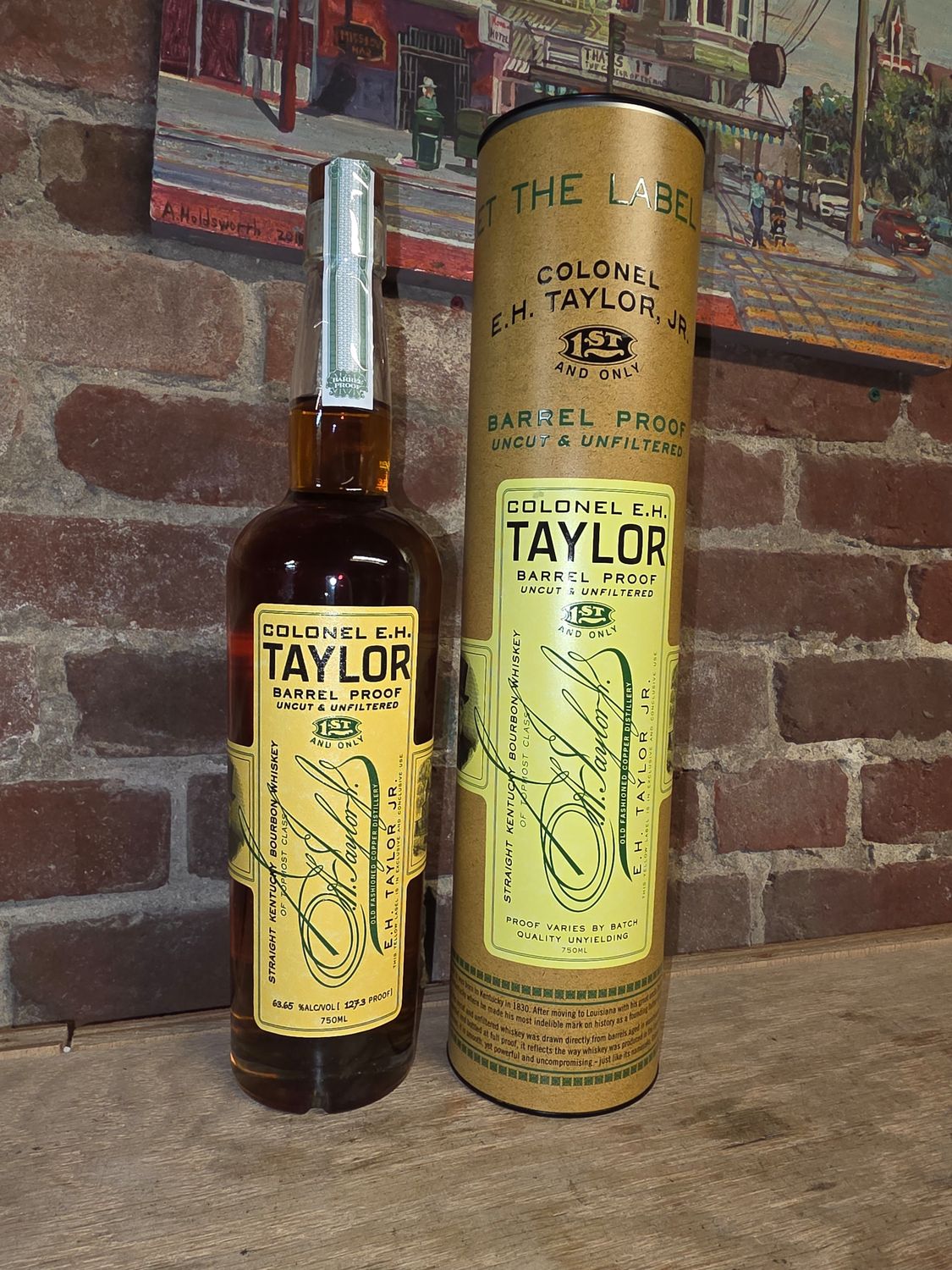 Colonel E.H Taylor Barrel Proof 127.3proof  750ml