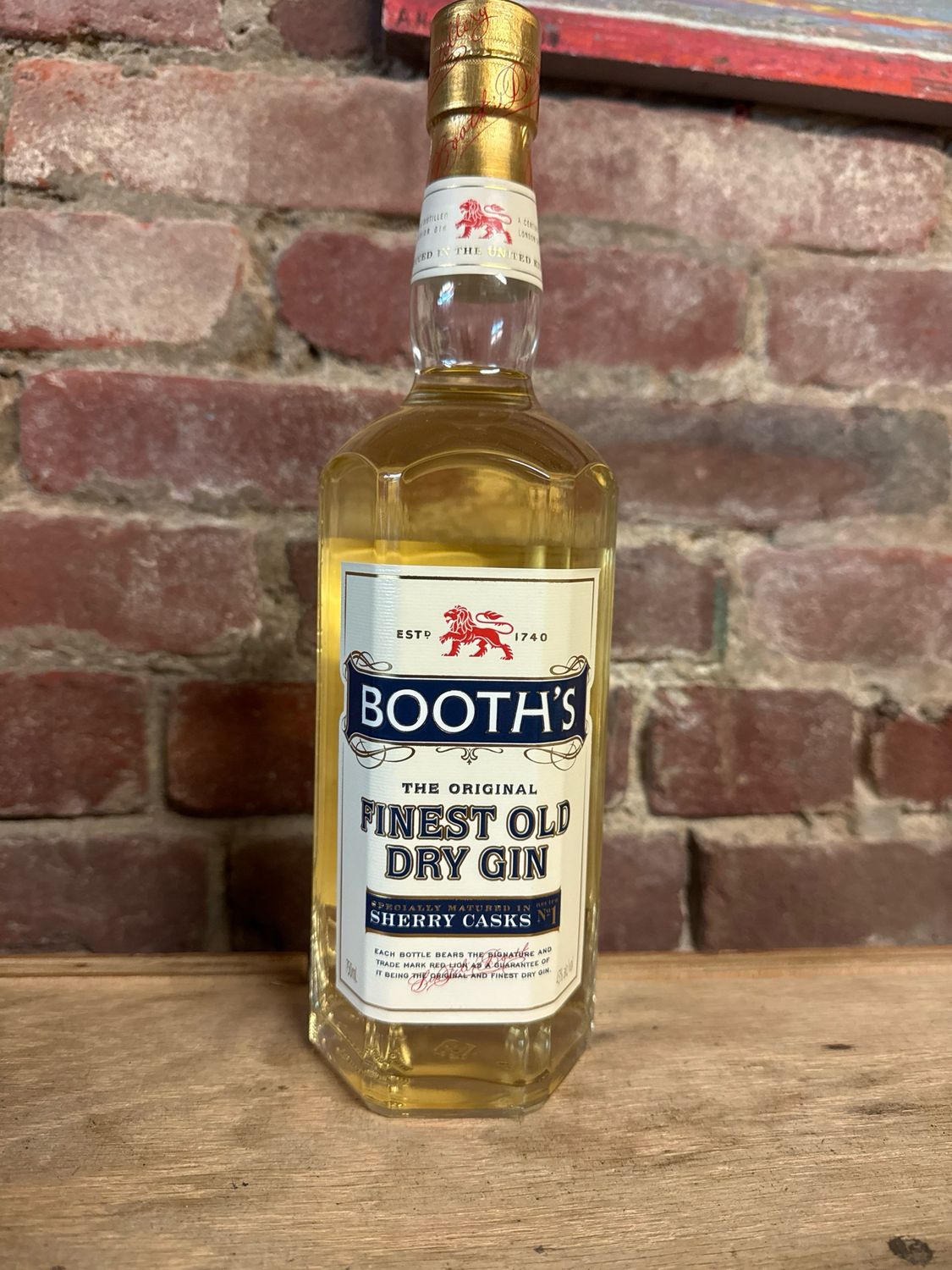 Booth’s Dry Gin