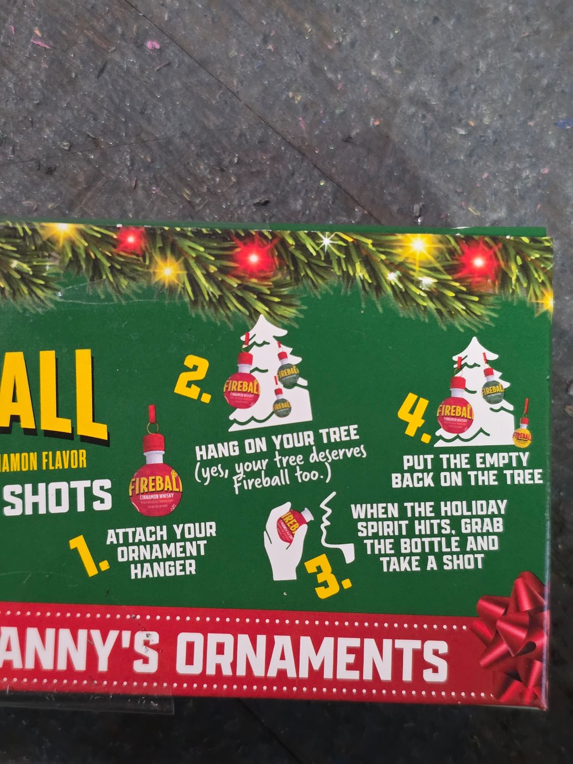 Fireball Ornament Shot 3/50ml