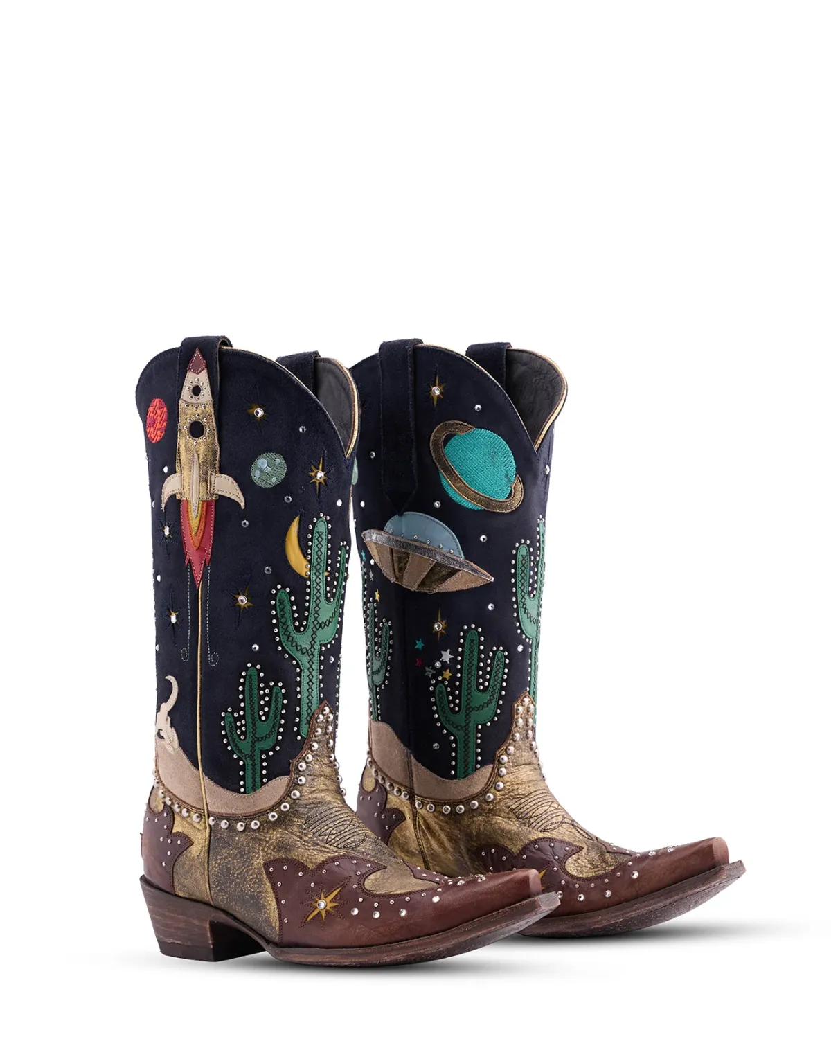 Old Gringo Galactic Buckaroo - Copper/Blue
