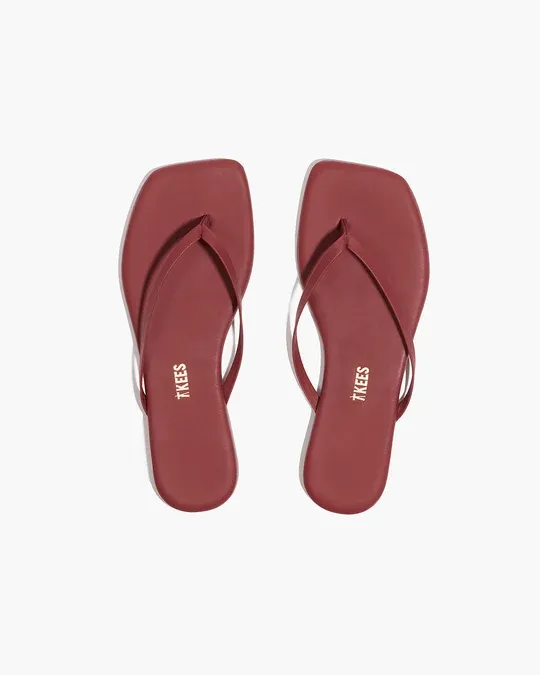 TKEES Lily Square Toe - Burgundy