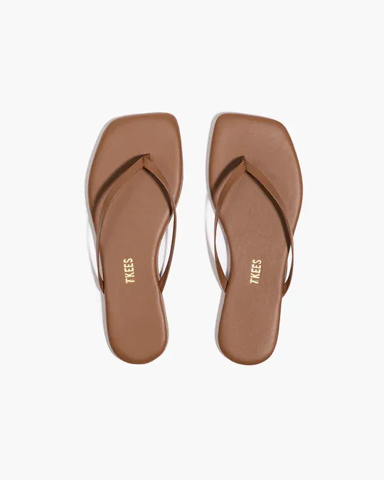 TKEES Lily Square Toe - Ganache