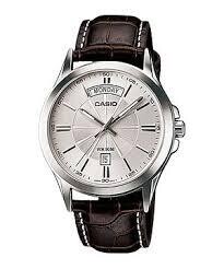 Casio Leather Watch