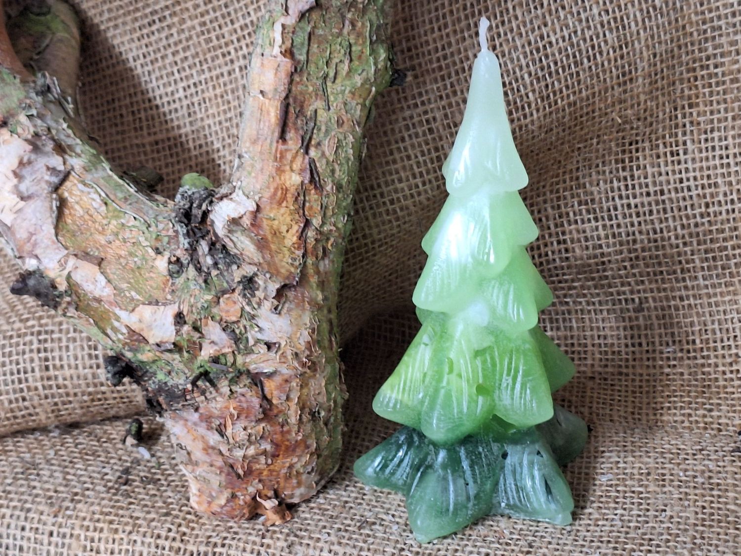 Tannenbaumkerze natürlich Tannenbaumkerze natürlich