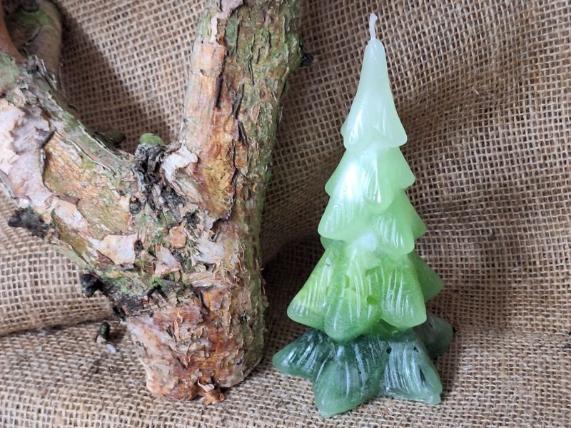 Tannenbaumkerze natürlich