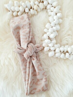 Haarband panter Beige 