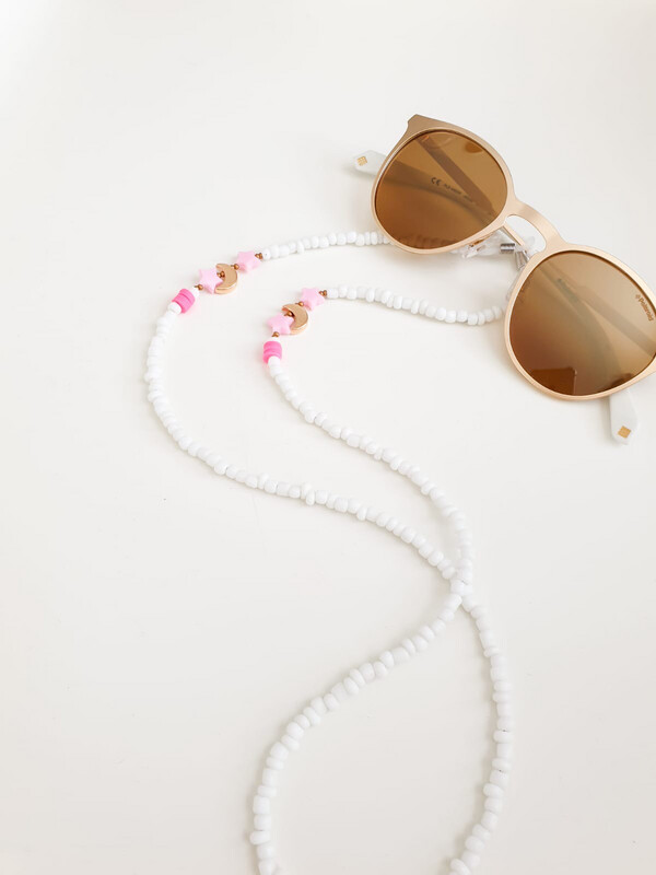 Sunny Cord To the moon & stars Roze
