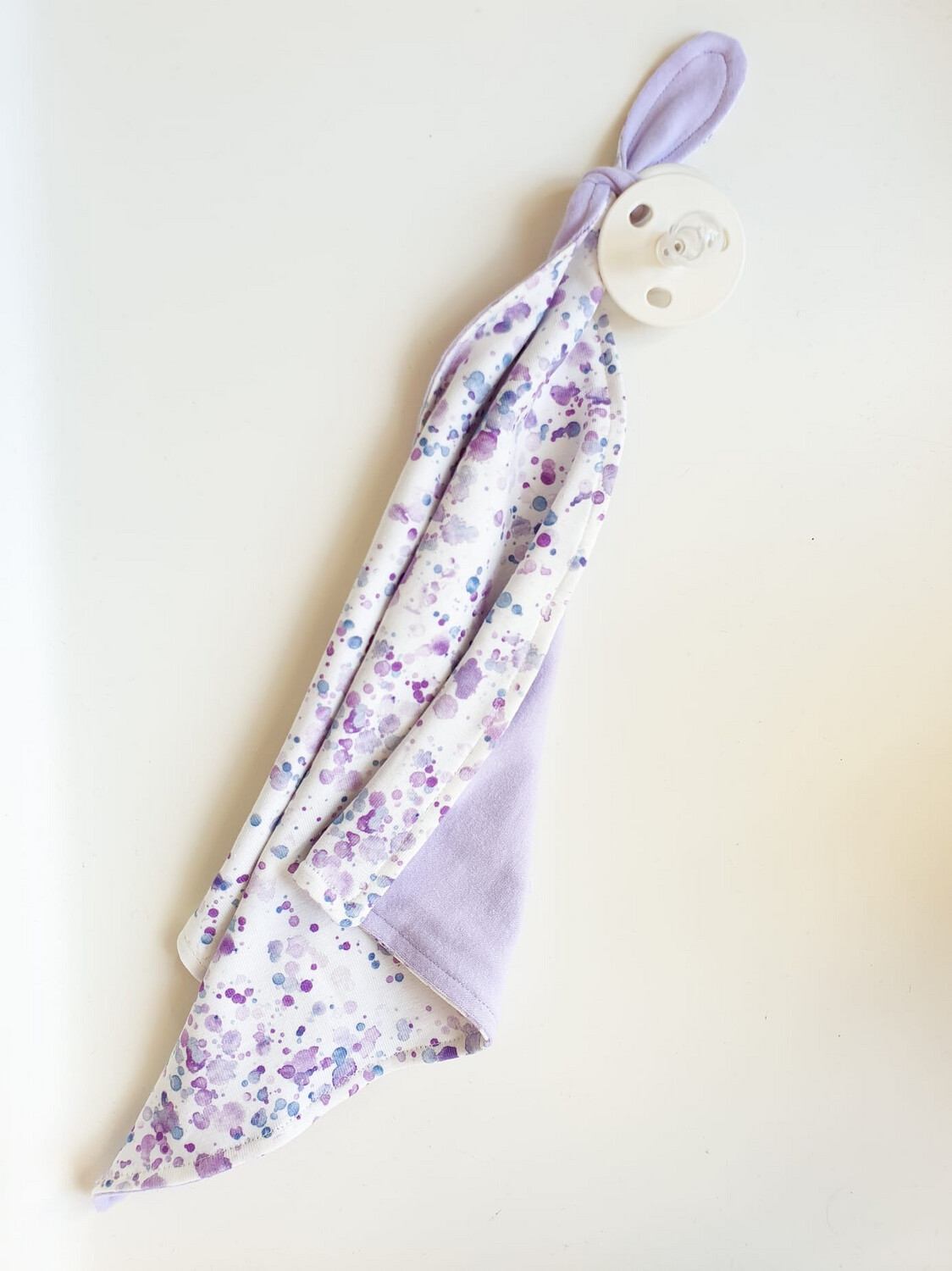 Baby Speendoekje Confetti Lila
