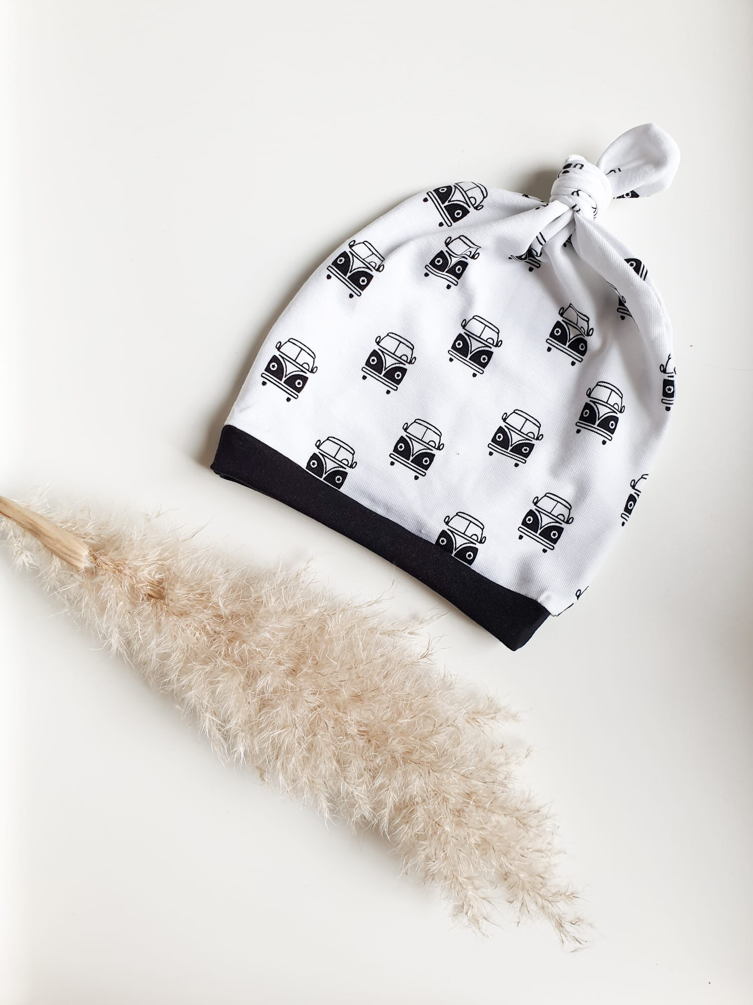 Baby Knoop Mutsje Oldtimer VW