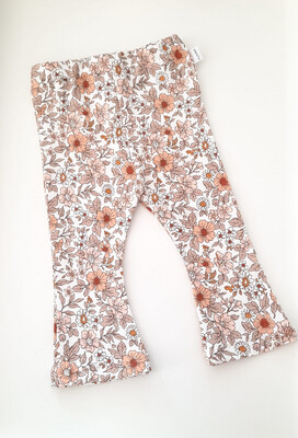 Baby Flared Broekje Vintage Flower
