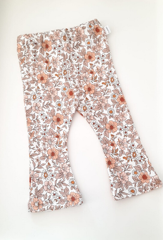 Baby Flared Broekje Vintage Flower