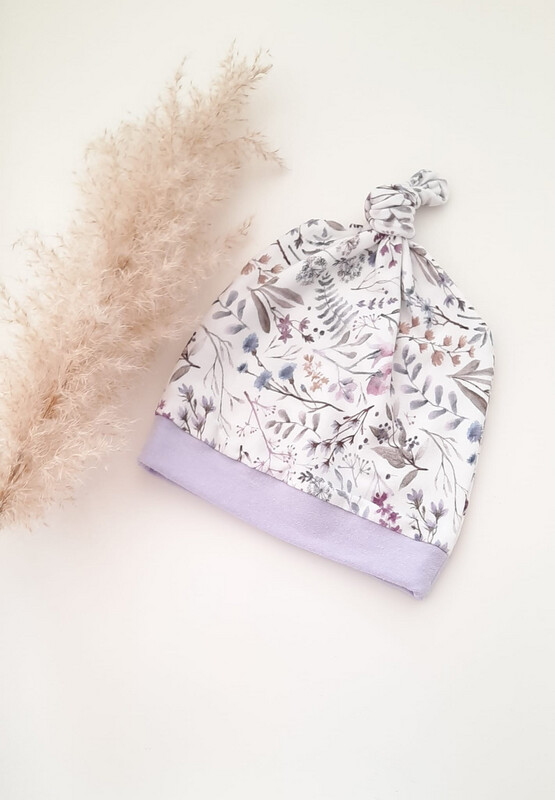 Baby Knoopmutsje Spring Lila