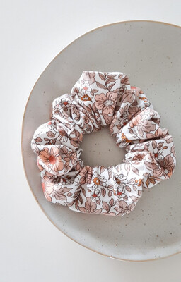 Scrunchie Vintage Flower