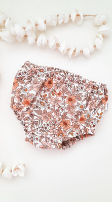 Baby Bloomer Luierbroekje Vintage Flower