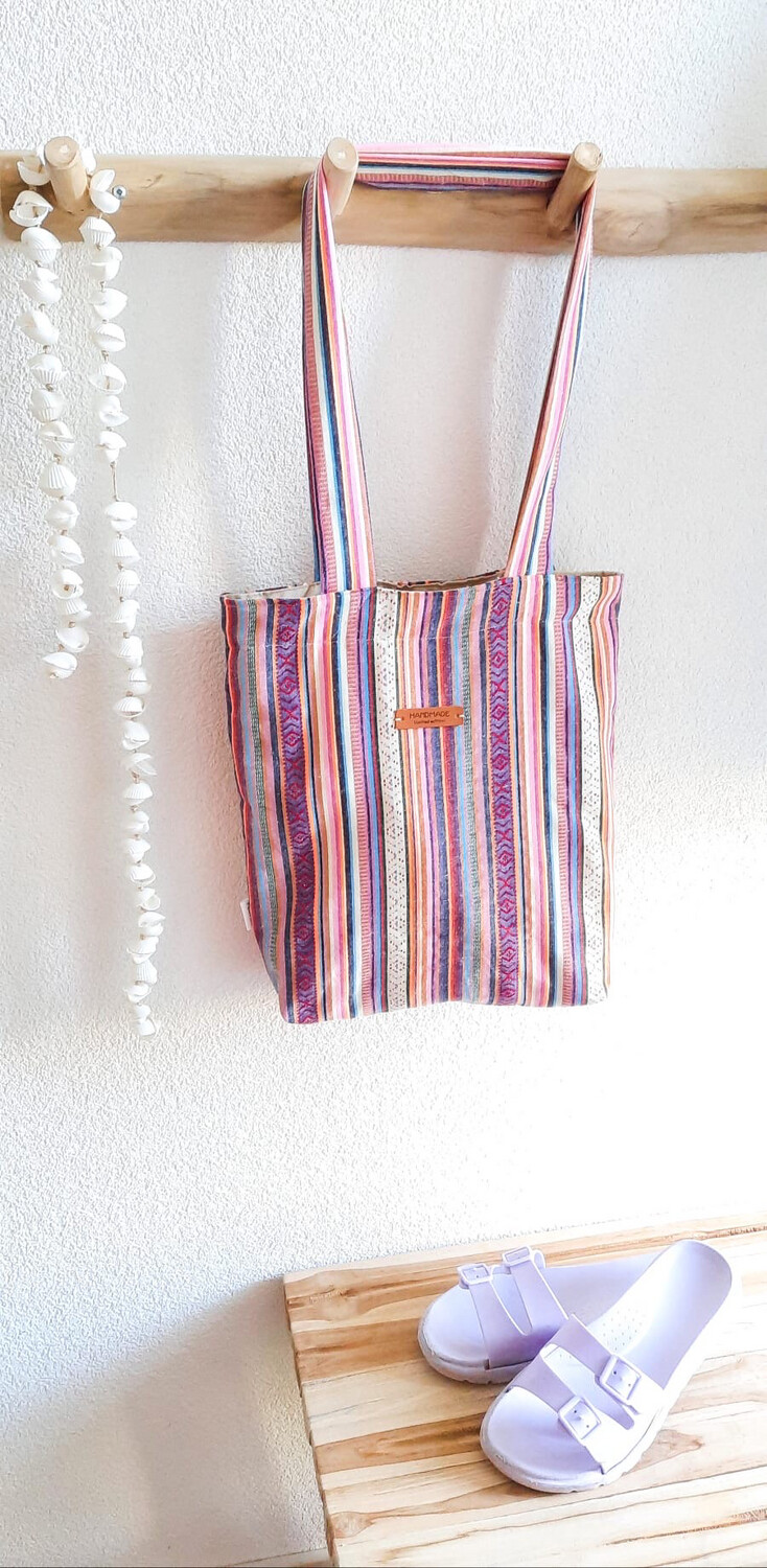 Shopper Luxe Ibiza gevoerd