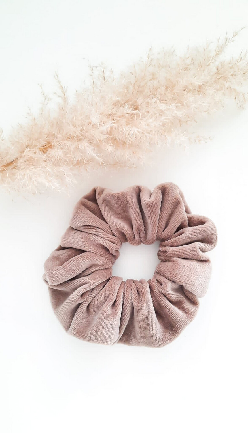 Scrunchie XL velvet Taupe