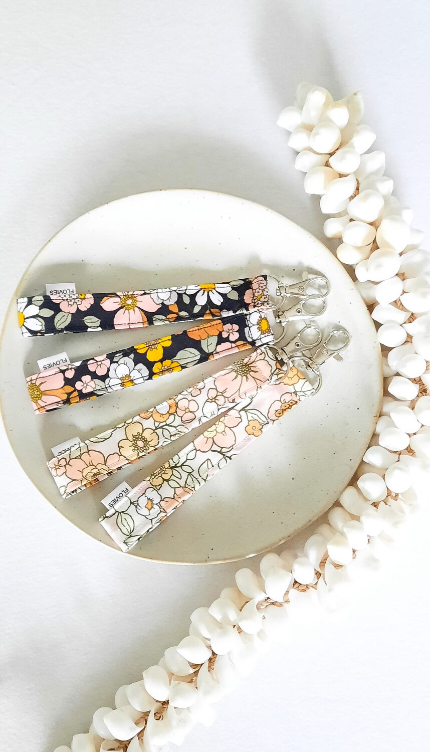 Sleutelhanger Vintage Flower
