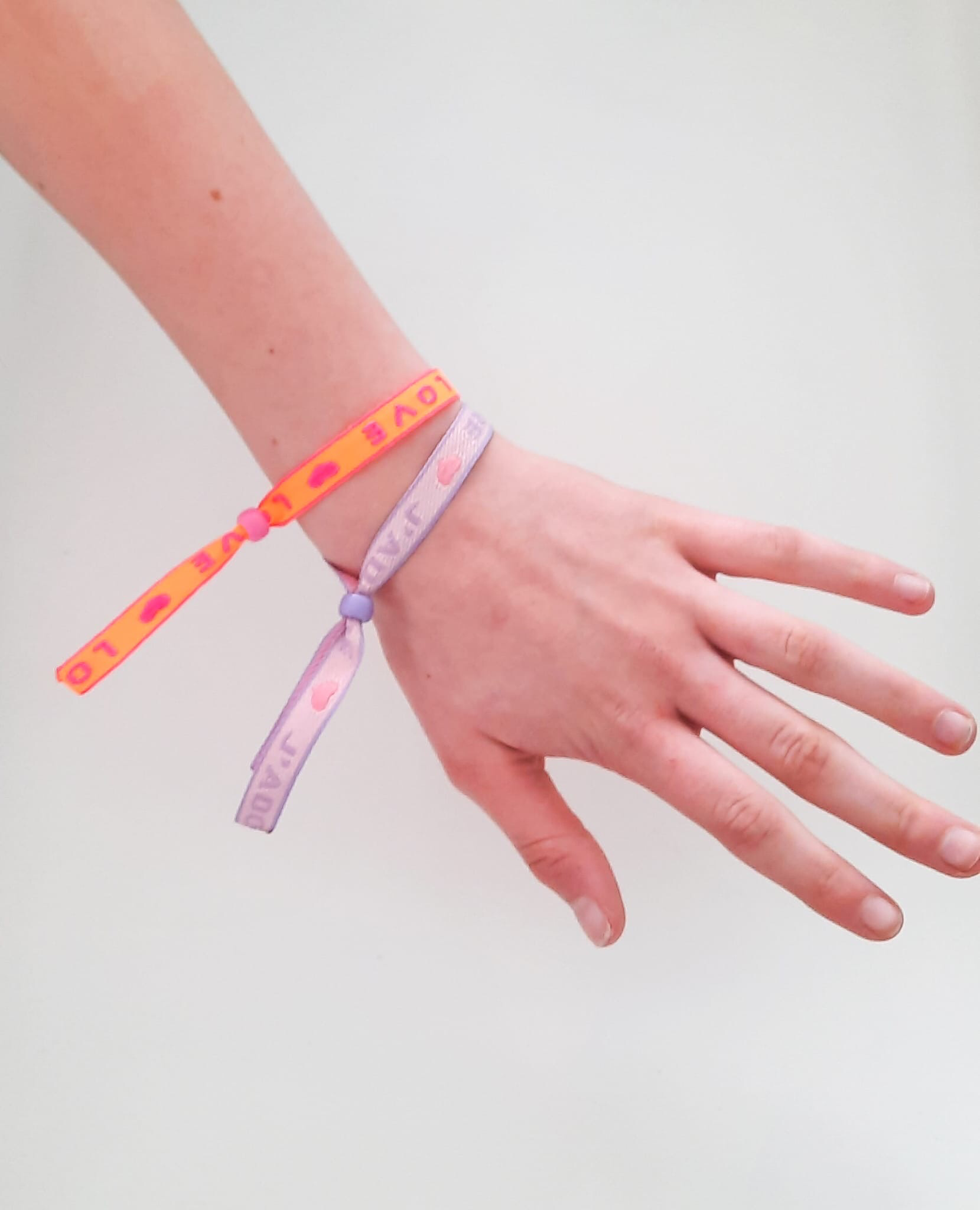 Armband Festival tekstlint