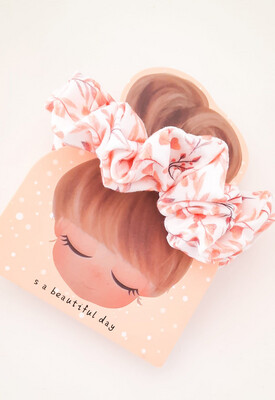 Scrunchie Orange / Pink