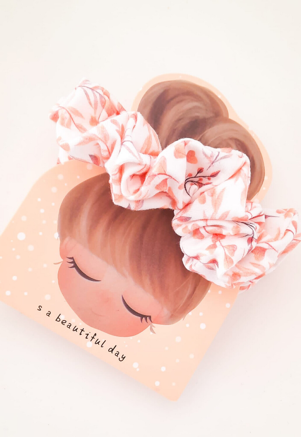 Scrunchie Orange / Pink