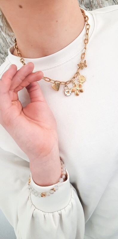 Bedel ketting goudkleur ?