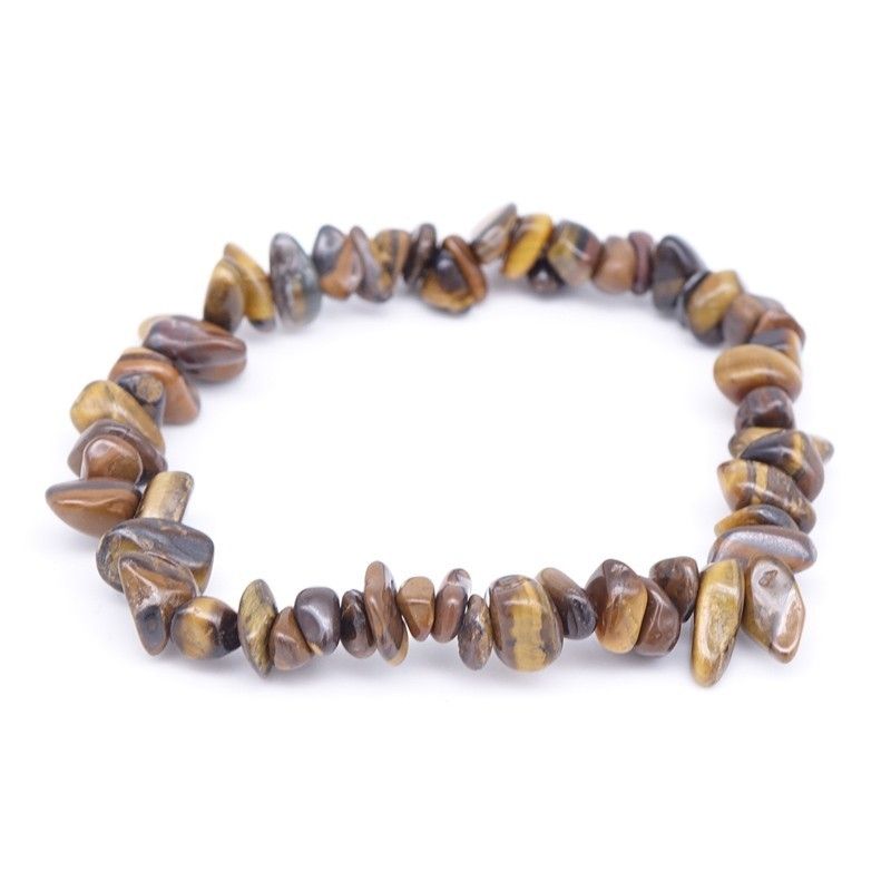 Armband natuursteen Tijgeroog Baroque