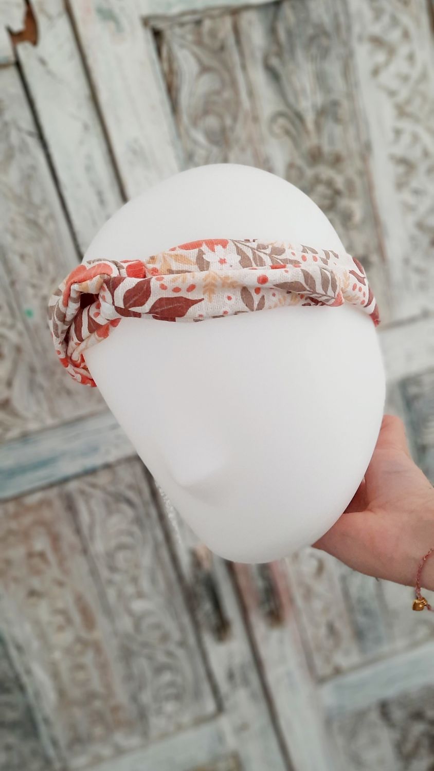 Twist it haarband Flower Power