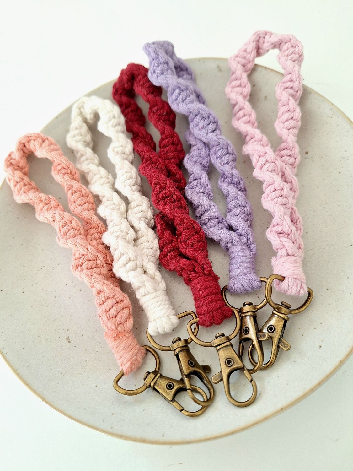 Sleutelhanger Macrame