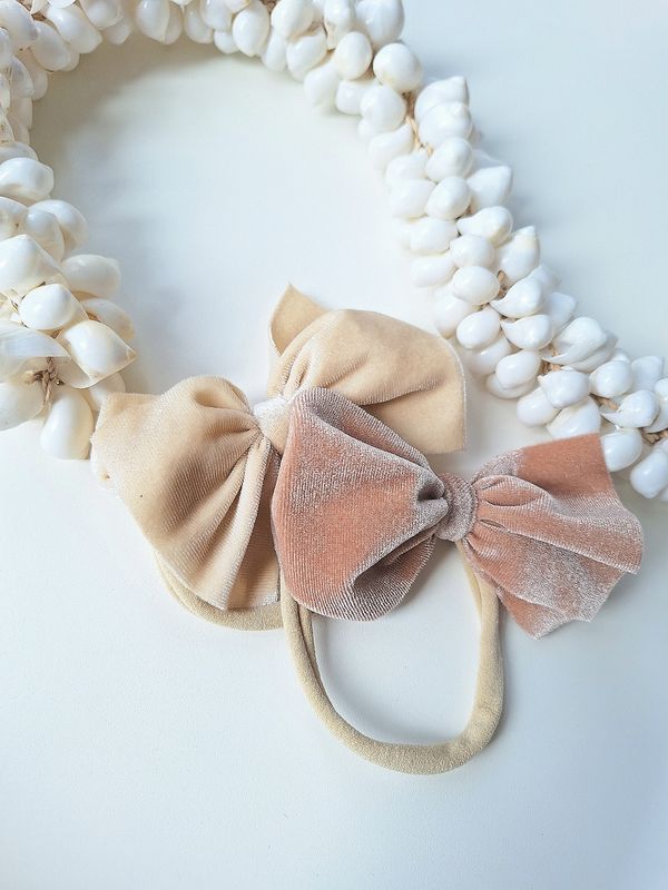?SALE? Baby Haarband Velvet strik