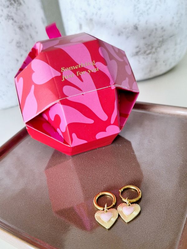 Oorbellen Heart Rose ?