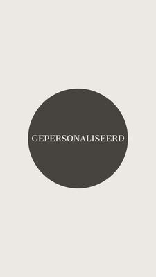 Gepersonaliseerd