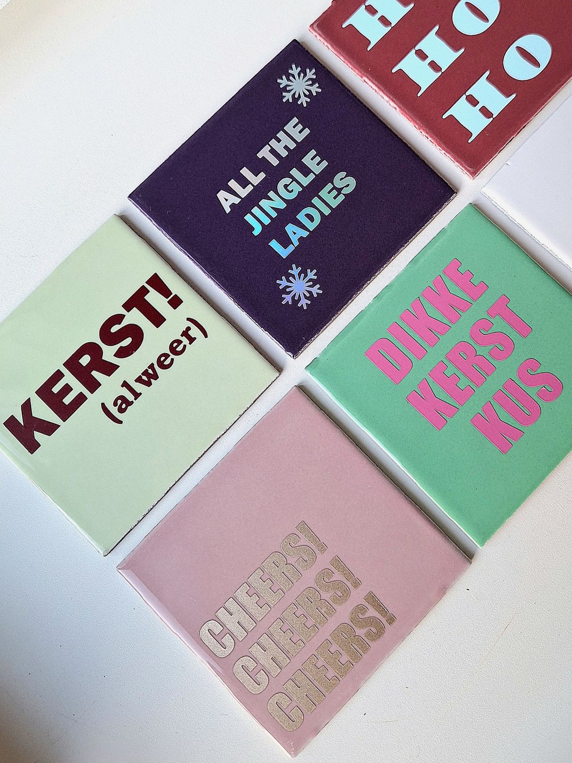 Tegeltje Quote incl. standaard Tegeltje Quote incl. standaard