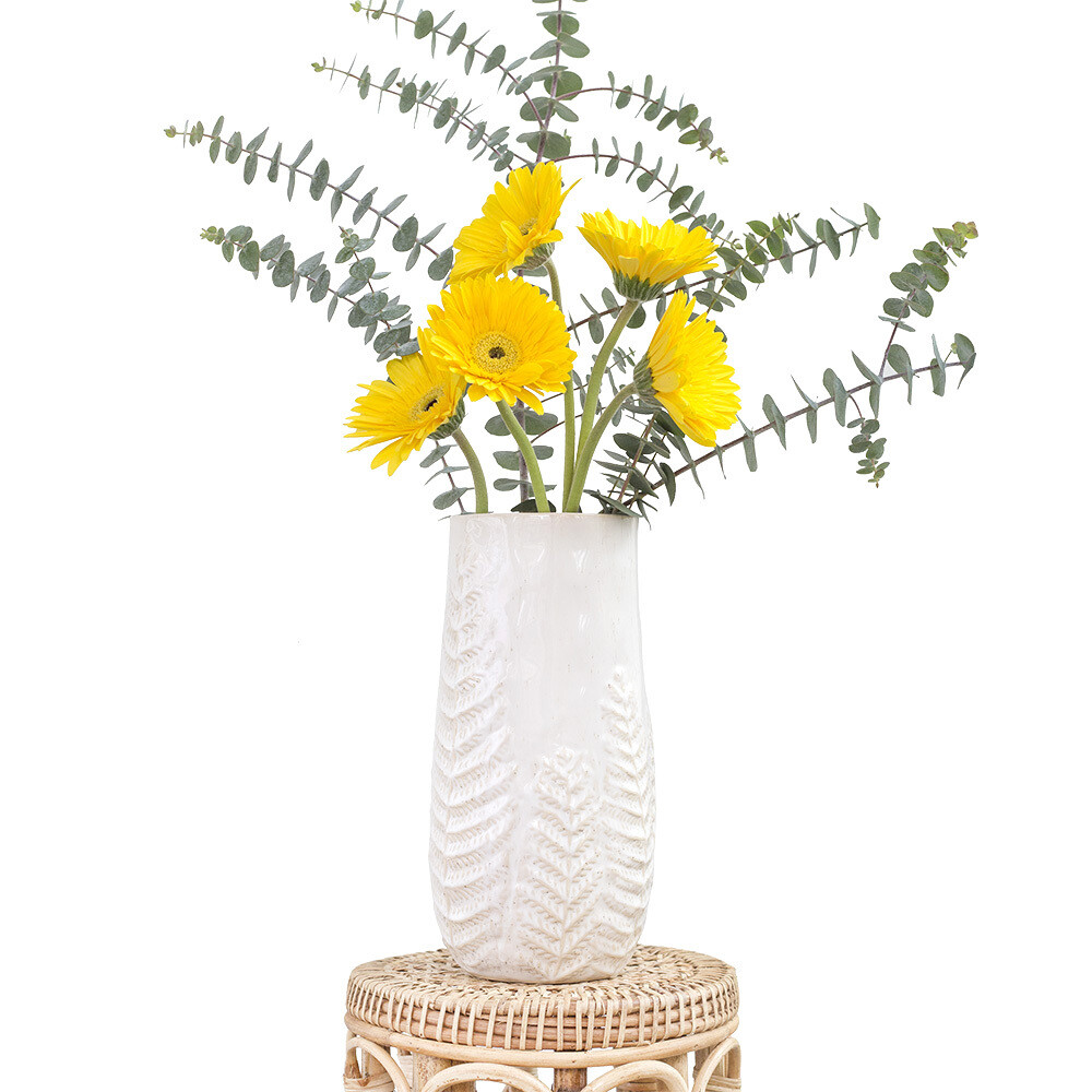 Pearl Fern Vase